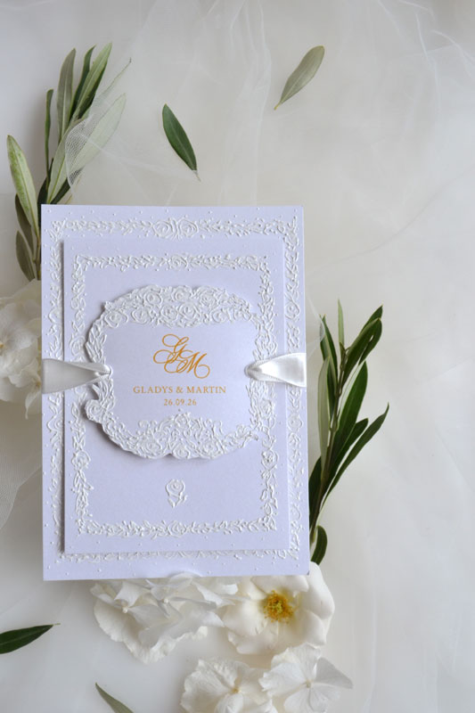 faire-part mariage élégant