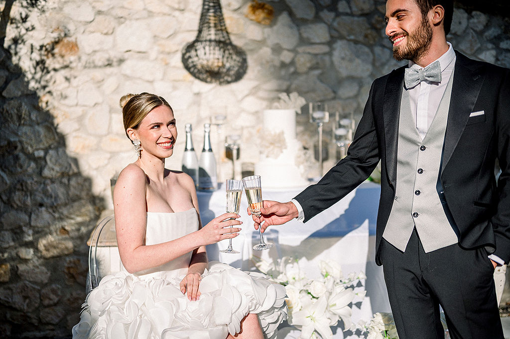 mariage en été mas de la rose